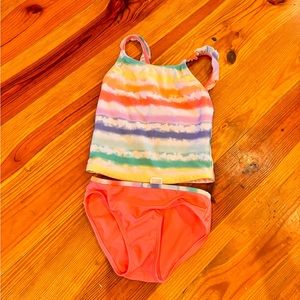 Lot of 4 Cat and Jack swimsuits-best fit 5t-6!